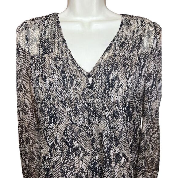 Veronica Beard Lowell Snake Print Silk Blouse & Tank NWT Size 0 - Picture 9 of 14